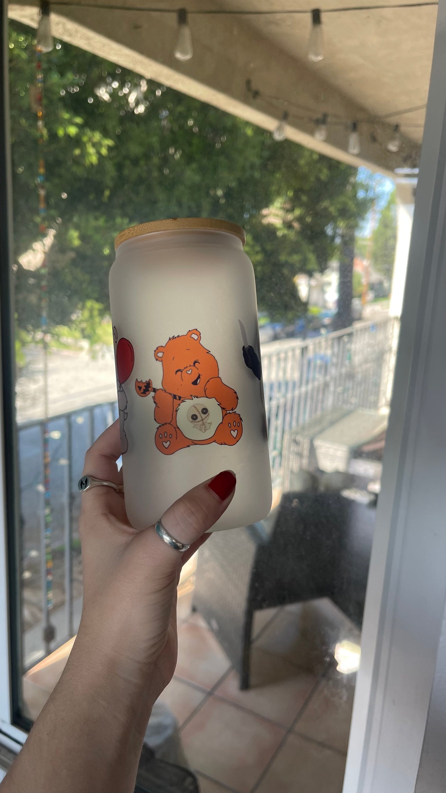 Horror Carebears cup