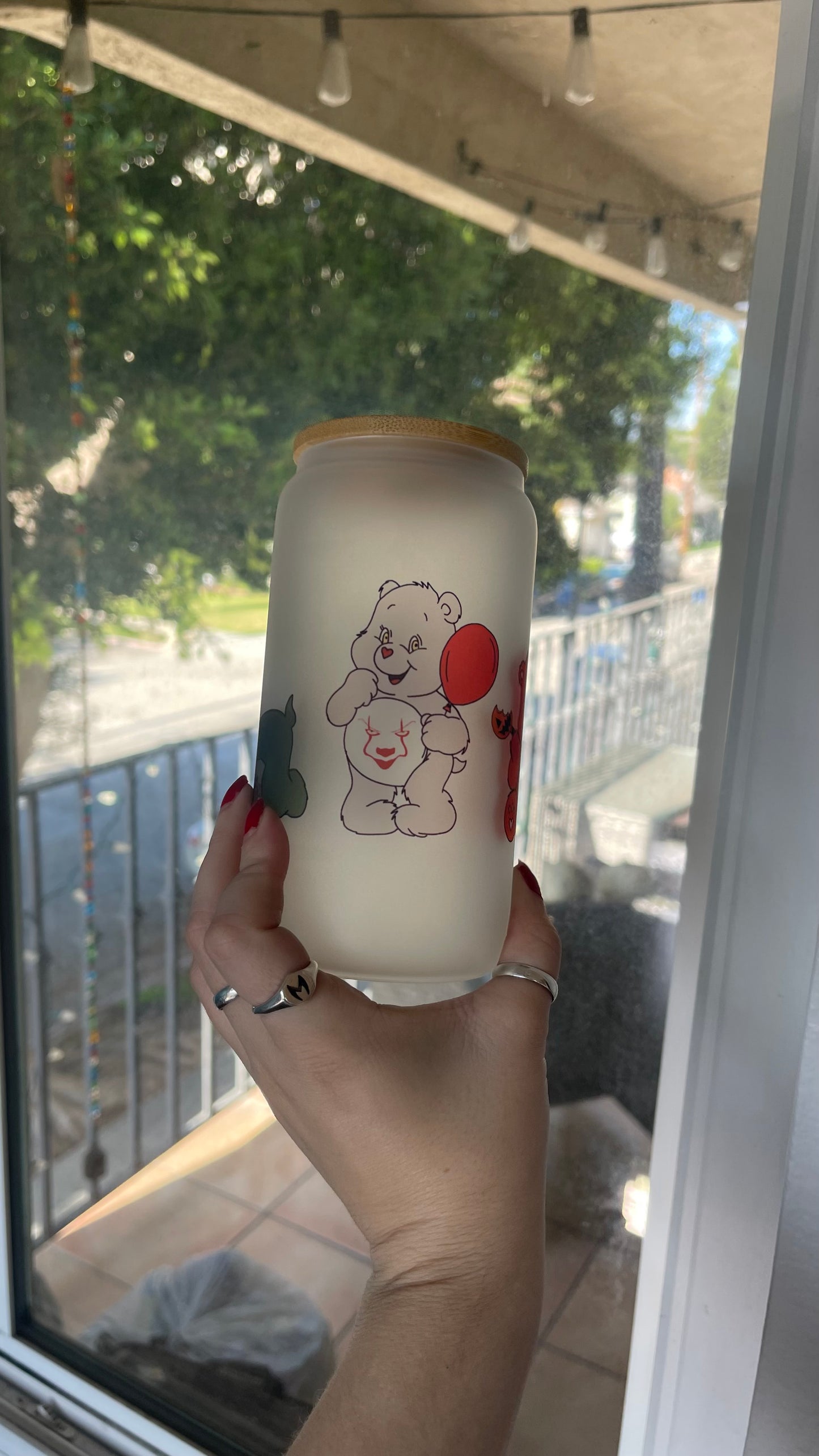 Horror Carebears cup