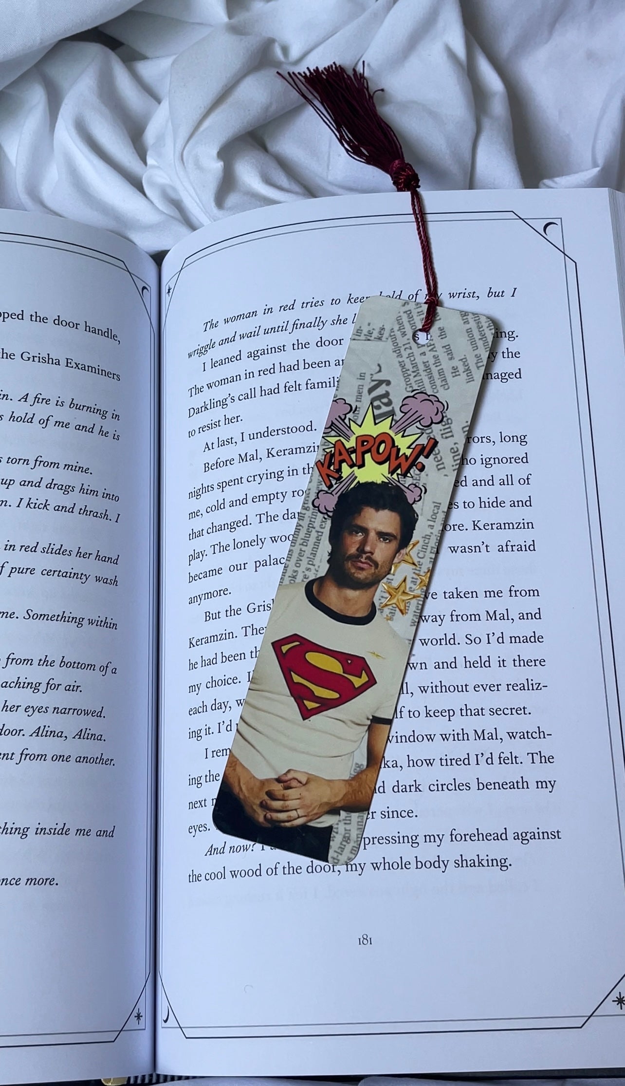 David Corenswet / Superman bookmark