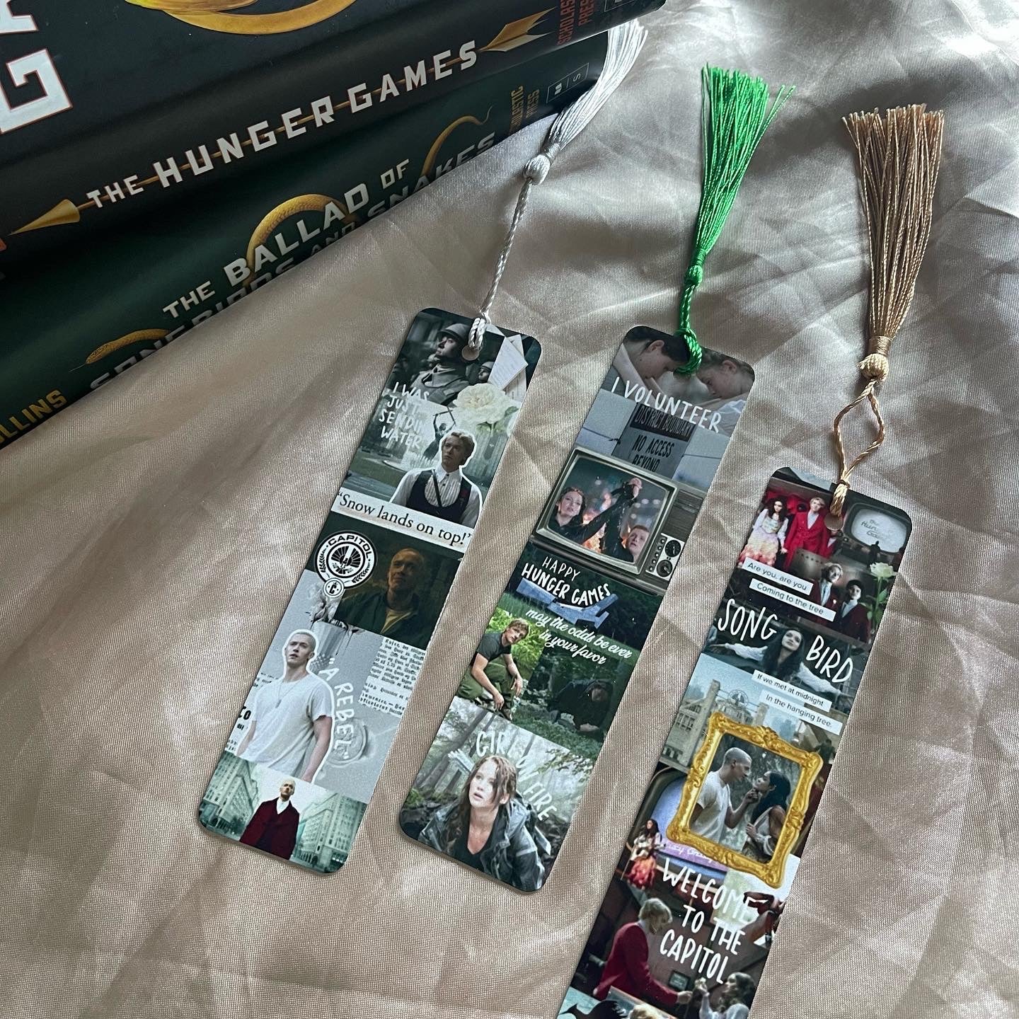 Hunger Games bookmarks