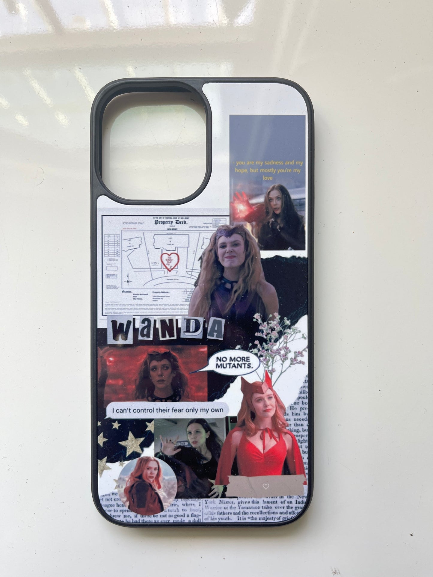 Wanda Maximoff phone case