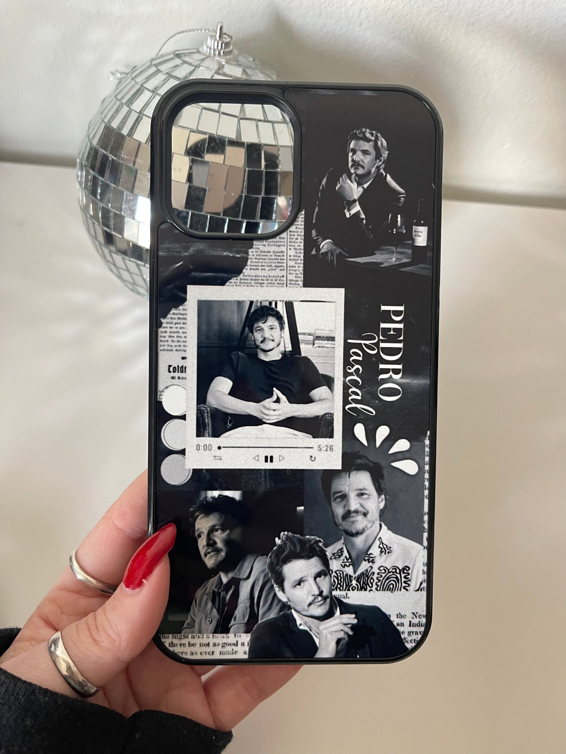 Pedro Pascal phone case greengablesshop