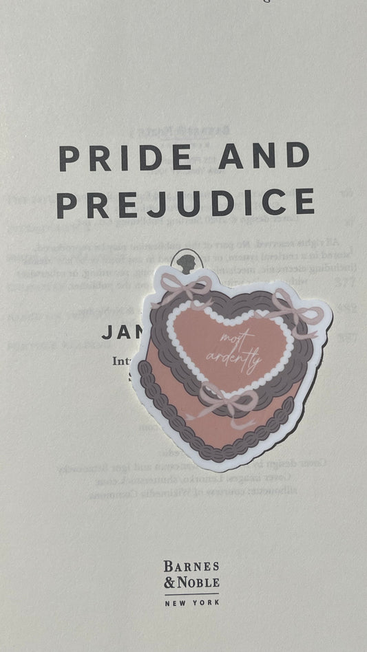 Most Ardently / Pride and Prejudice sticker