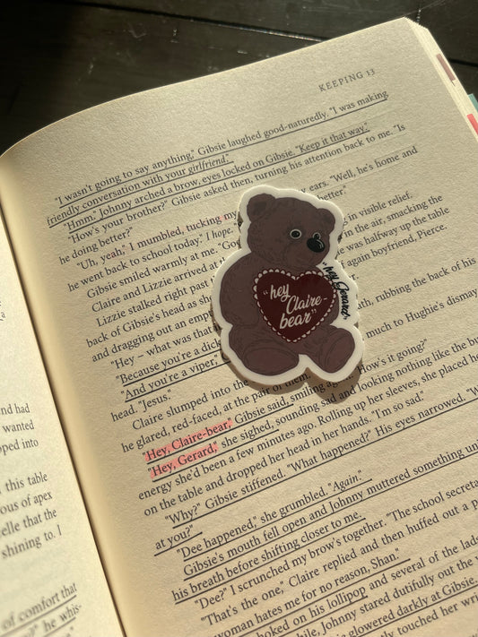 Gibsie and Claire sticker