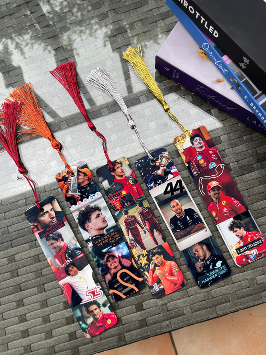 CUSTOM F1 bookmarks