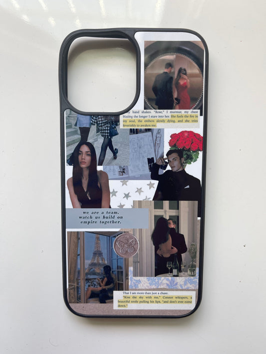 Rose and Connor phone case