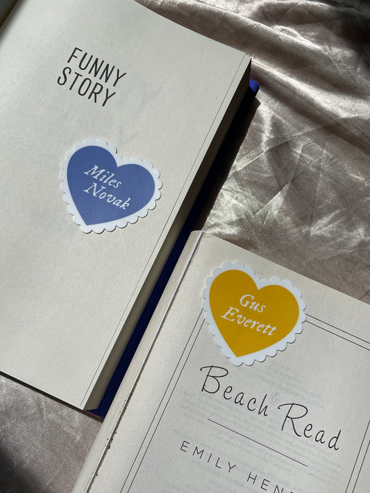 Emily Henry men sticker