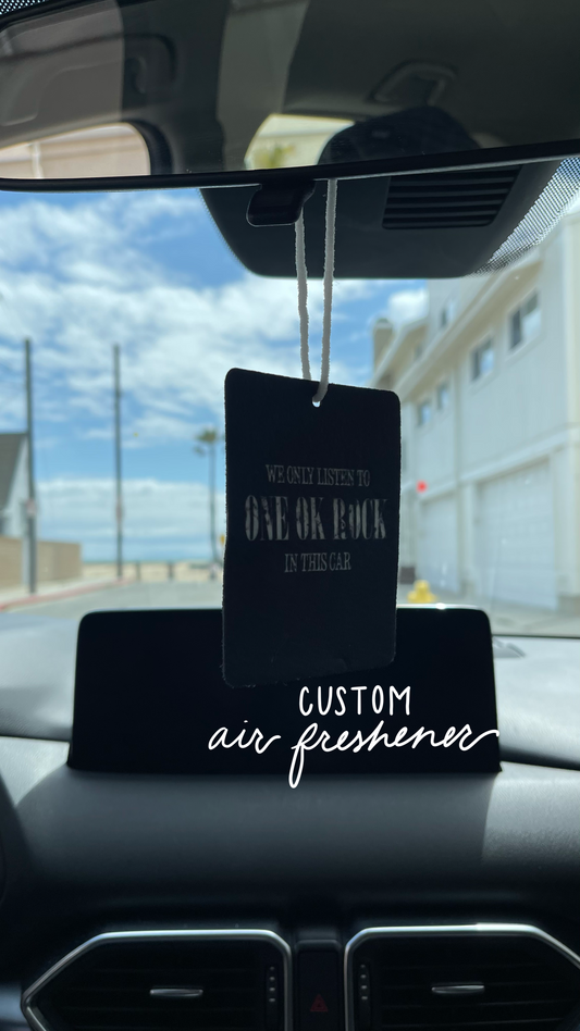 custom air freshener