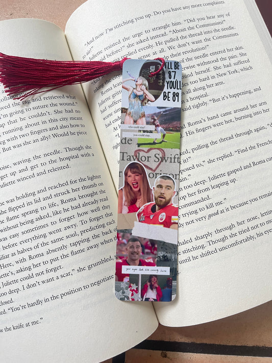 Taylor and Travis bookmark