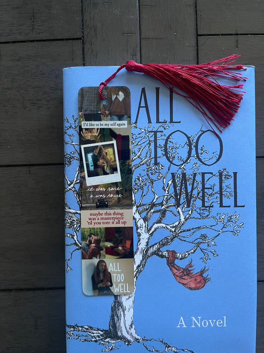 All Too Well bookmark