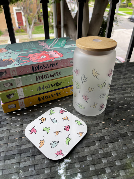 Heartstopper cup + coaster COMBO