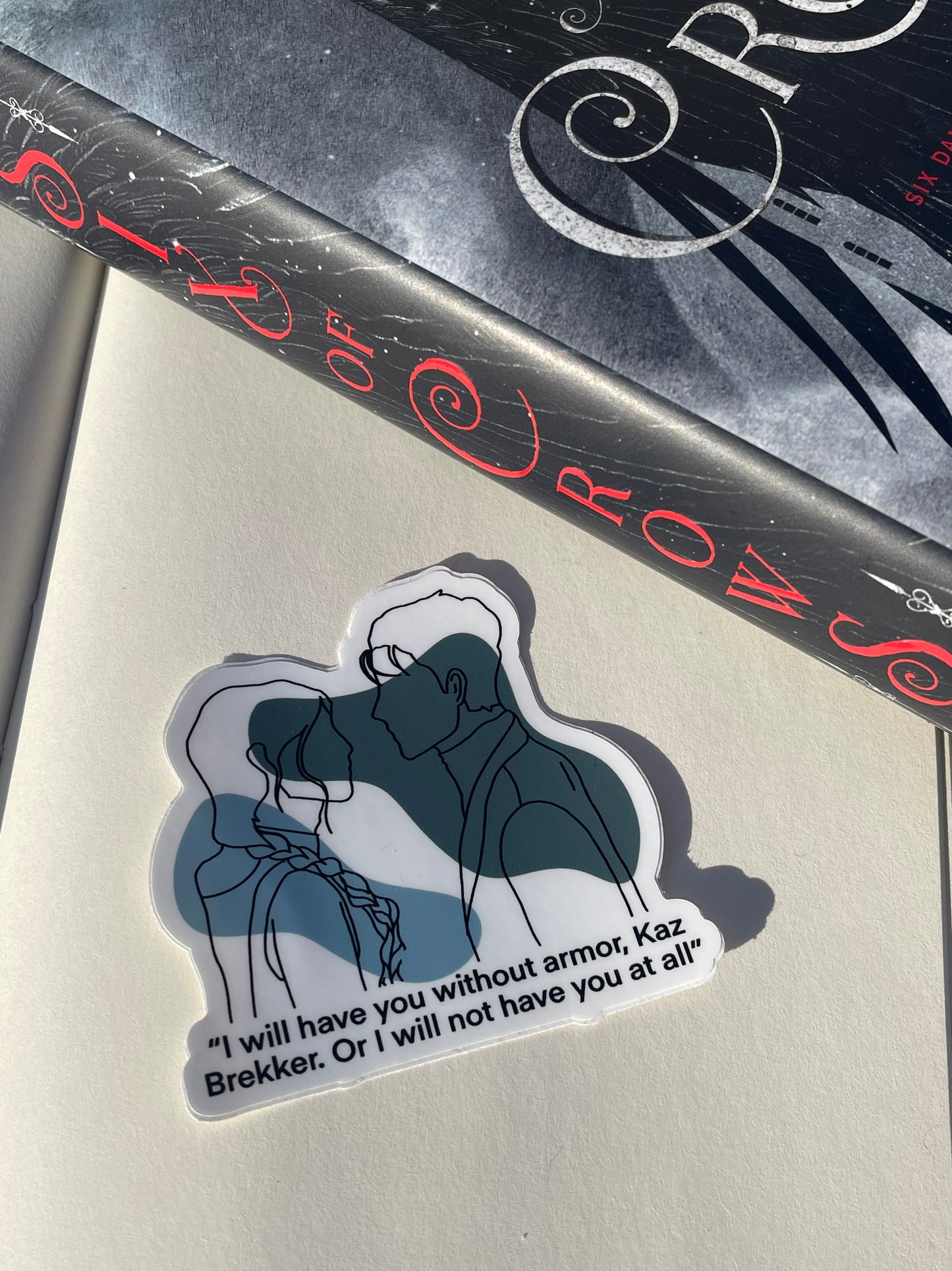 Kaz and Inej sticker