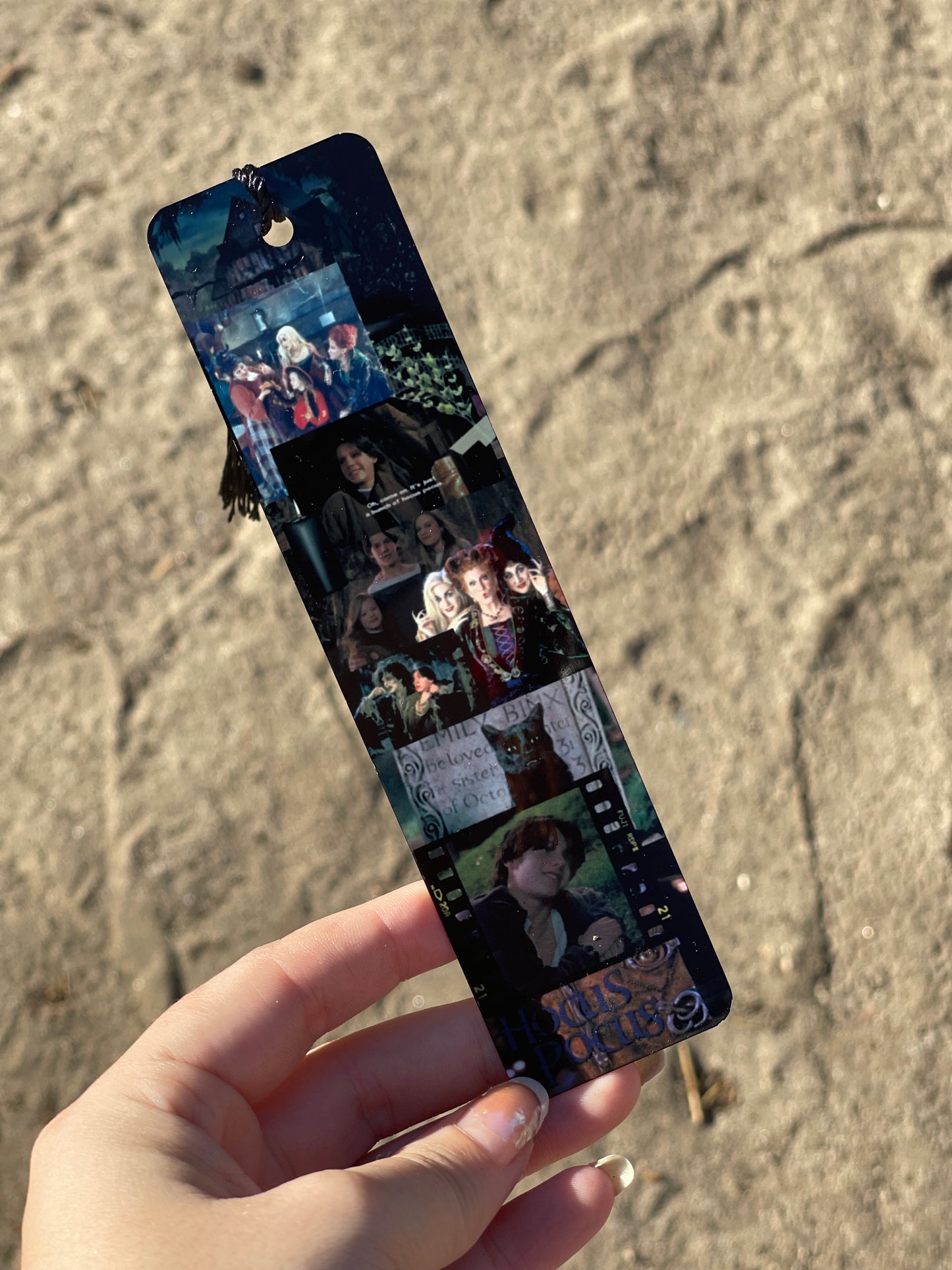 Halloween movie bookmarks