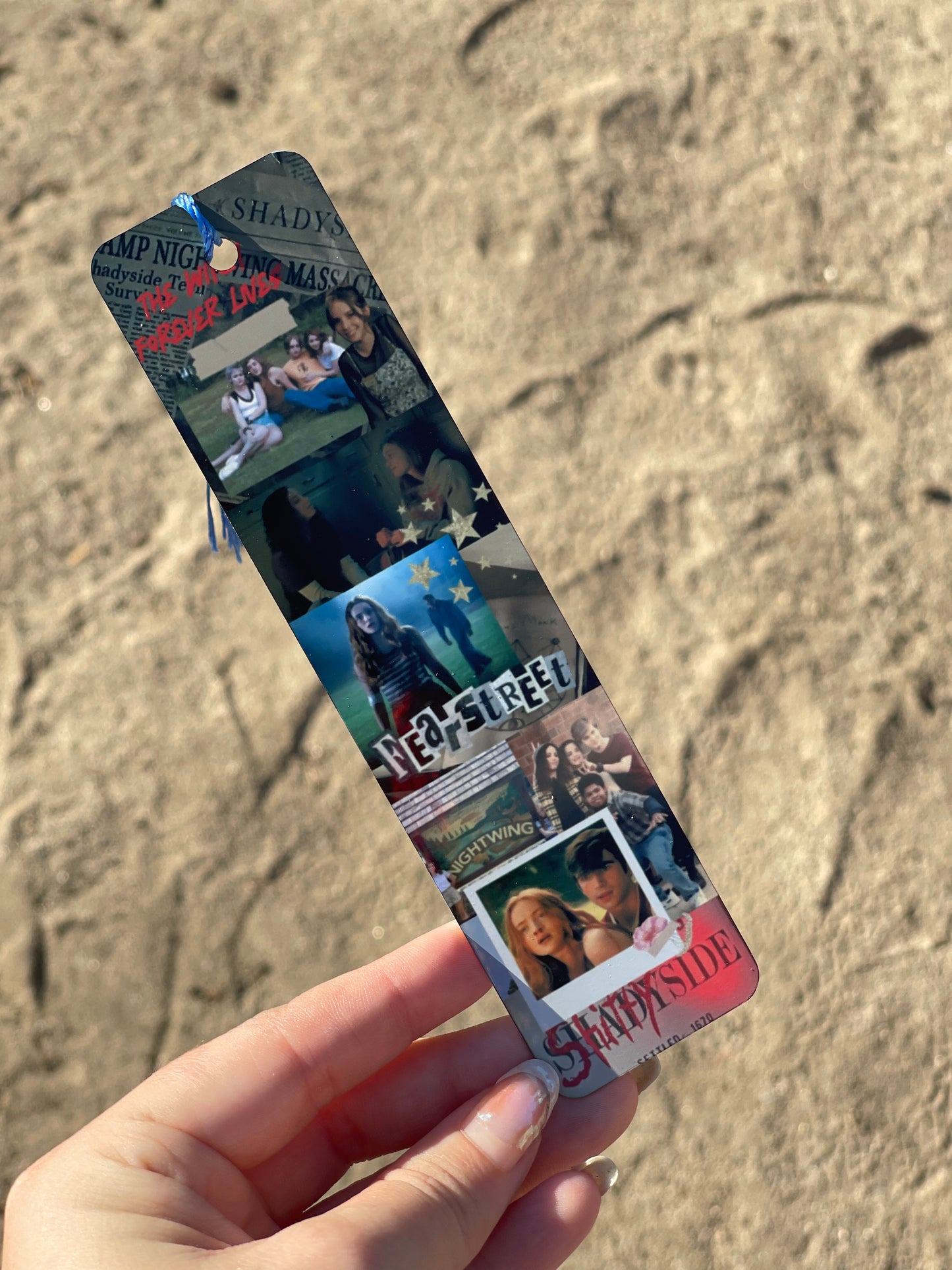 Halloween movie bookmarks