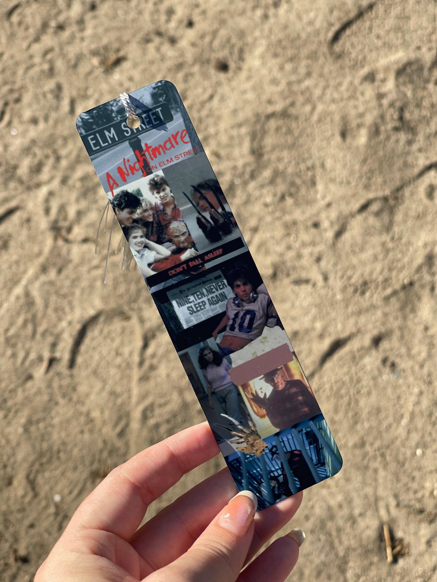 Halloween movie bookmarks