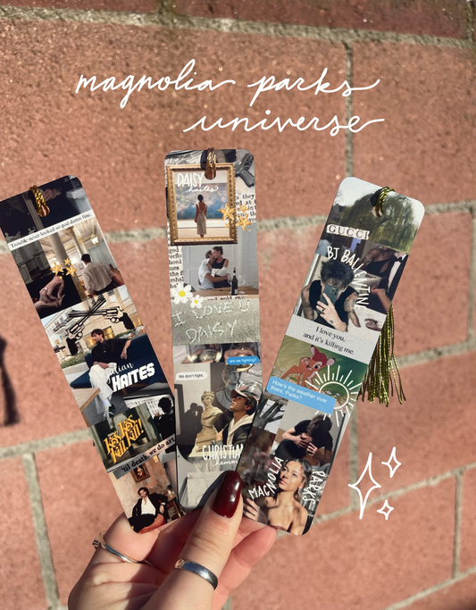 Magnolia Parks universe bookmarks