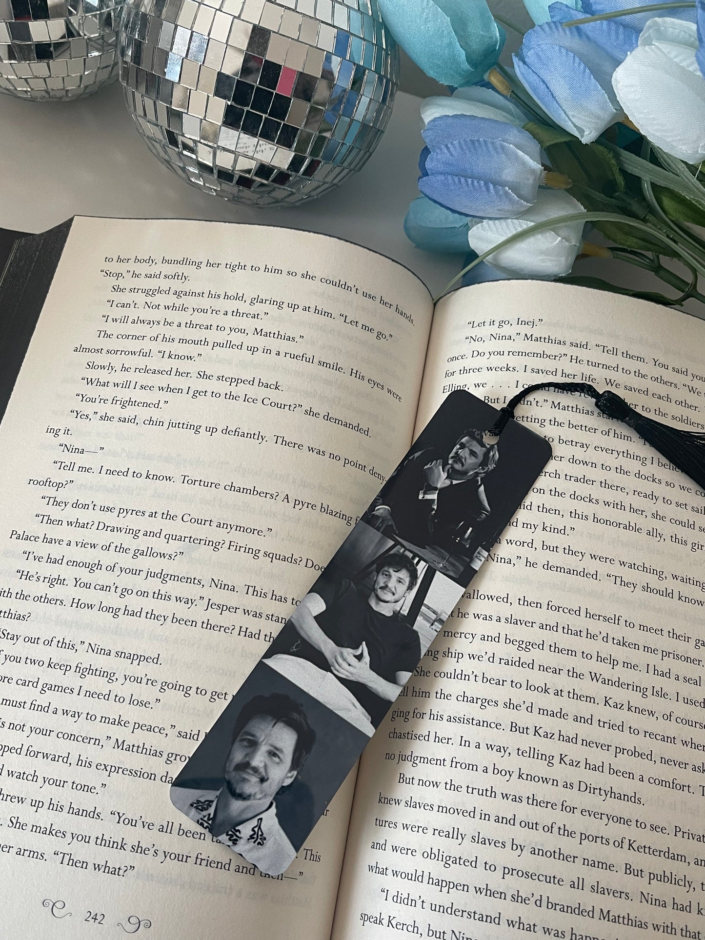 celebrity black and white bookmarks